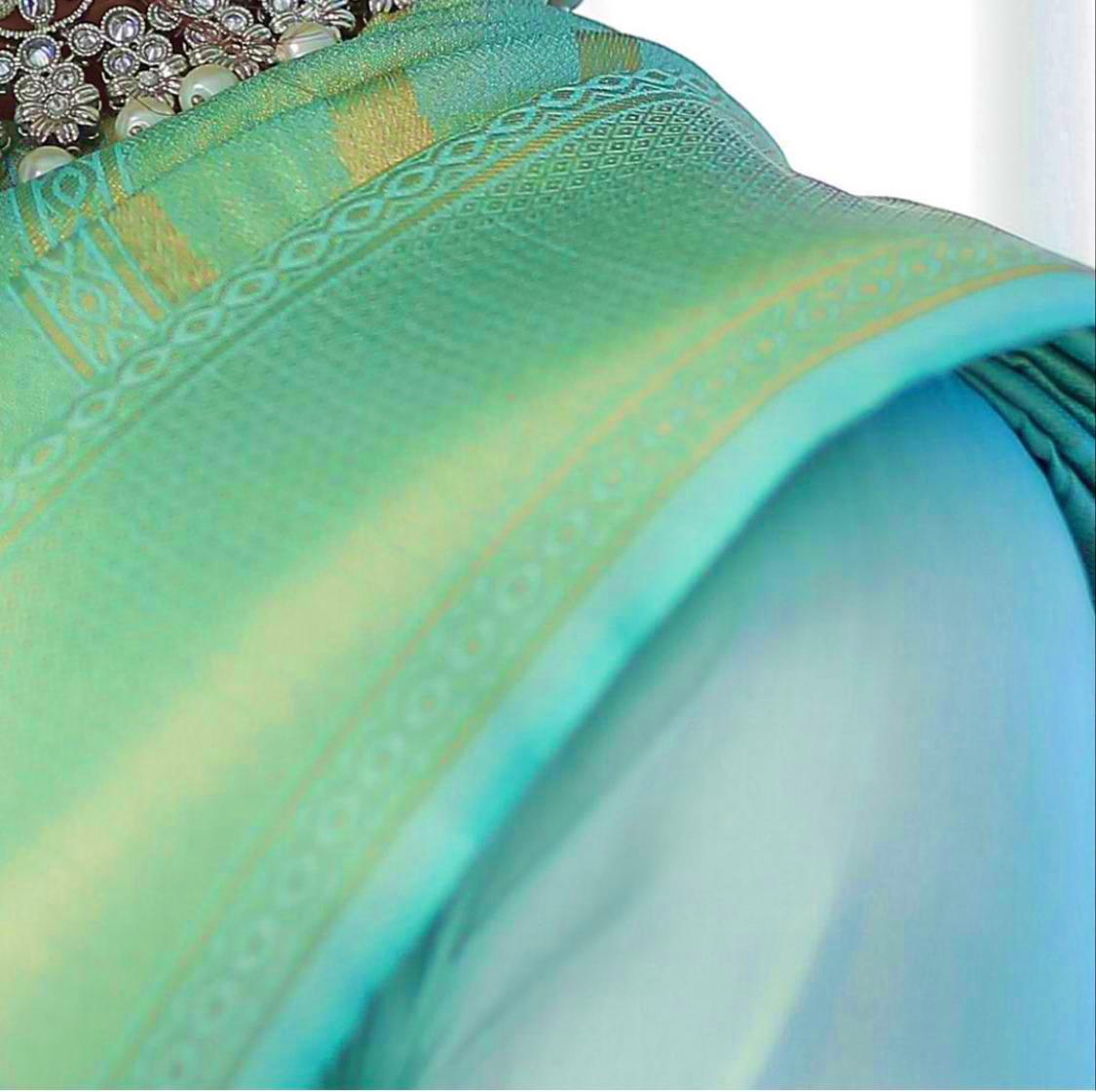 Bridal Silk Saree with Premium Zari Embellishments