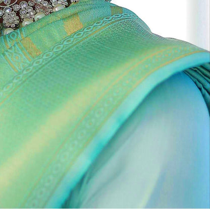 Bridal Silk Saree with Premium Zari Embellishments