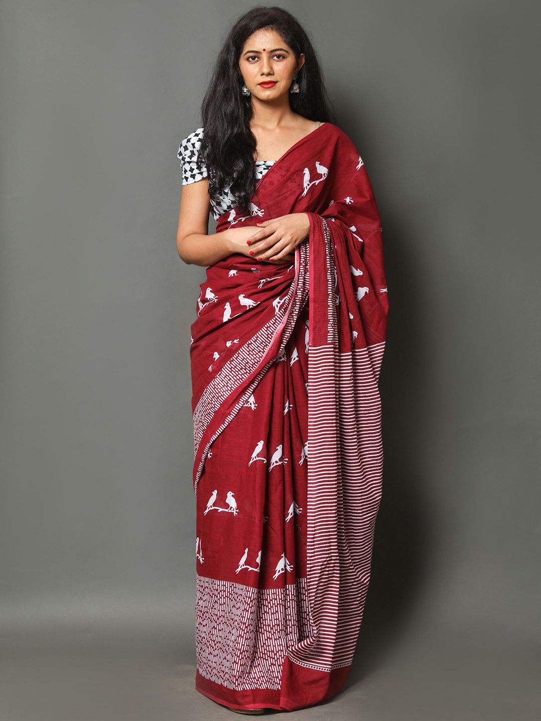 Designer Banarasi Silk Saree with Heavy Brocade Work