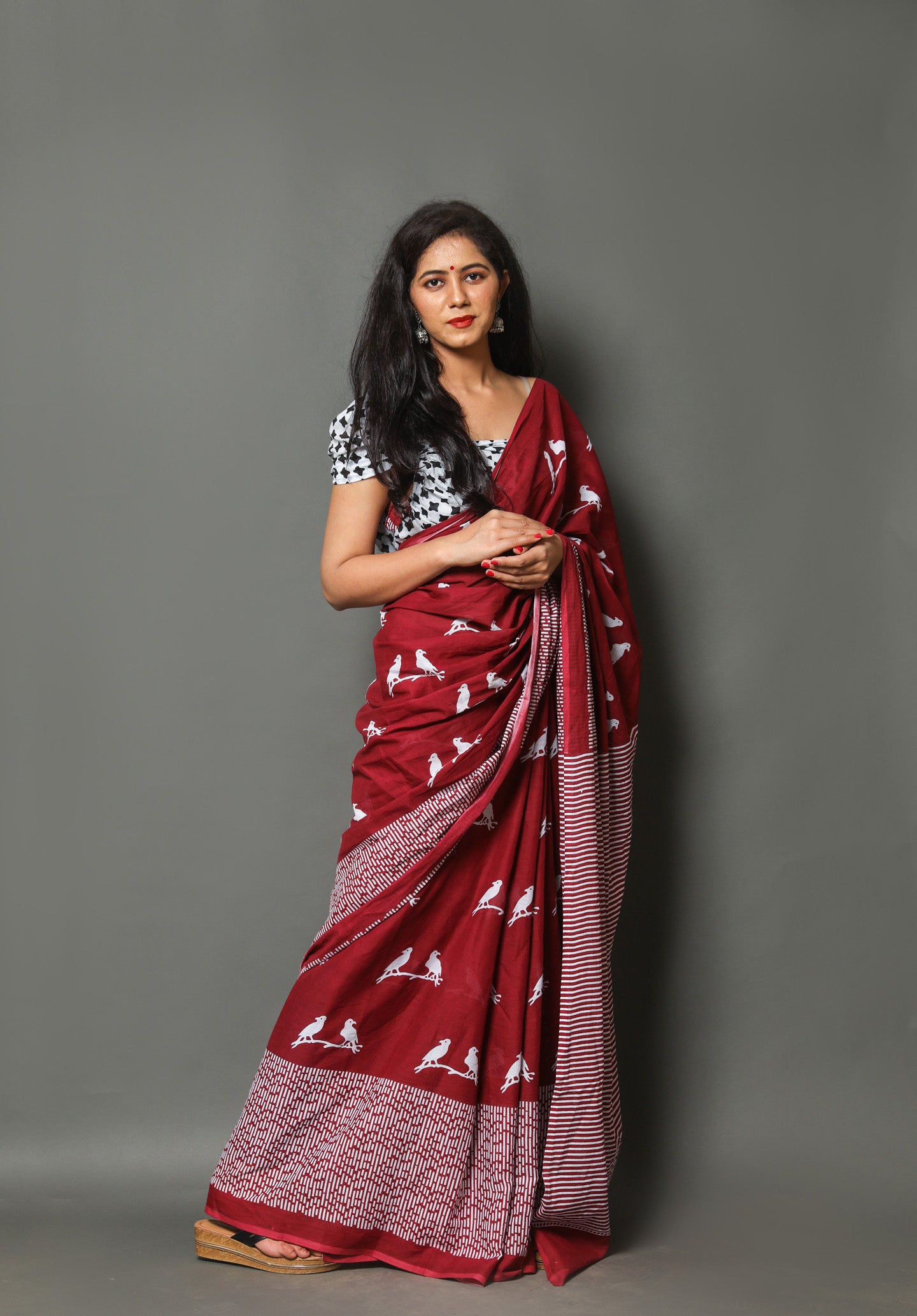 Designer Banarasi Silk Saree with Heavy Brocade Work