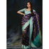 Party Wear Lichi Silk Saree with Elegant Zari Pattern