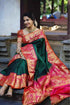 Charming Lichi Silk Saree with Rich Zari Weaving
