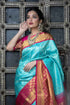 Graceful Lichi Silk Saree with All-Over Zari Weaving