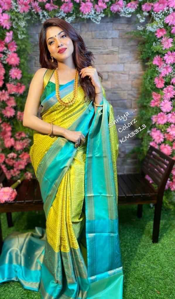 Designer Silk Saree with Premium Zari Work for Wedding