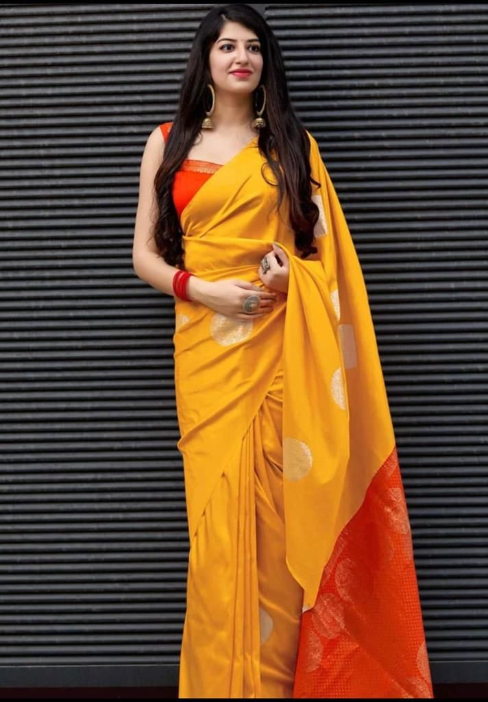Designer Traditional Lichi Silk Saree with Classic Zari Art