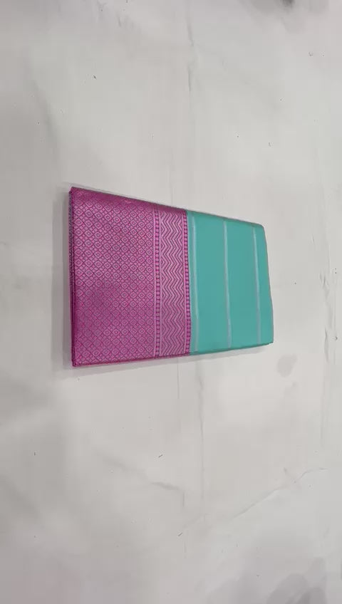 Luxury Silk Saree with Lichi Fabric &amp; Exquisite Zari Art