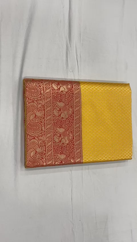 Soft and Elegant Lichi Silk Saree with Classic Zari Work