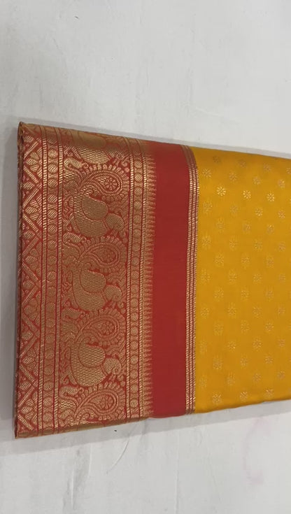 Affordable Luxury Lichi Silk Saree with Stunning Zari Details