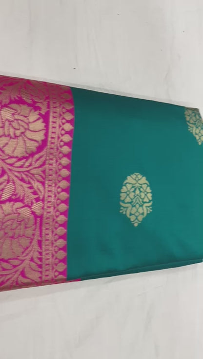 Charming Party Wear Lichi Silk Saree with Stylish Zari Work