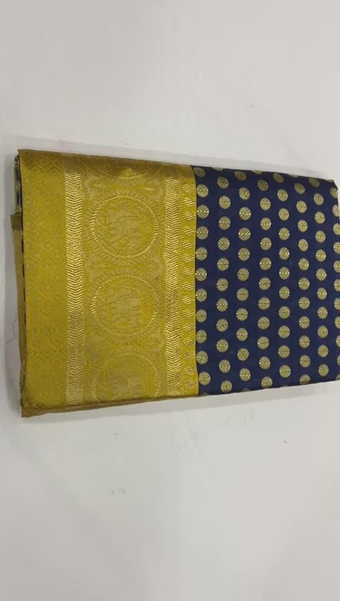 Designer Wear Lichi Silk Saree with Luxurious Zari Finish